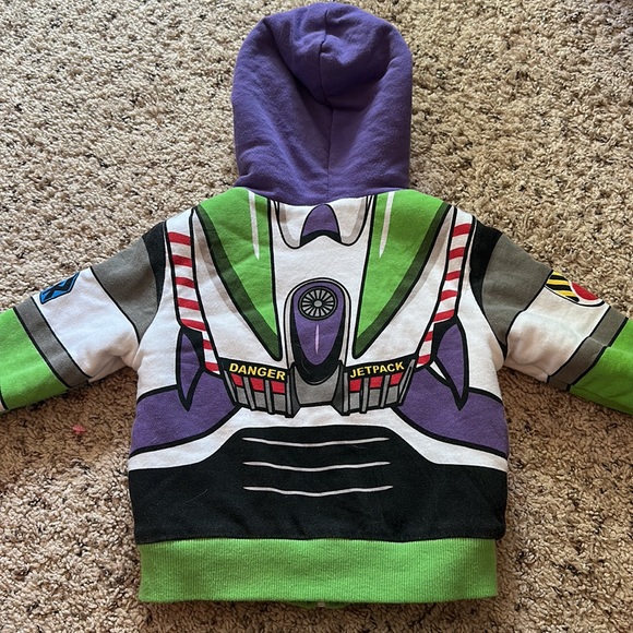 Buzz Lightyear Fleece Hoodie/Jacket - 18 months - Picture 2 of 4